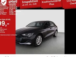 Schwarz Gebraucht 2024 Audi A3 Sportback Advanced Limousine | 34.999 € (Guter Preis)
