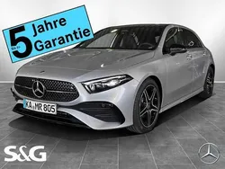 Metalliclack hightechsilber Gebraucht 2025 Mercedes A200 AMG Limousine | 40.489 €