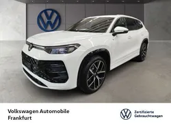 Pure white Neu 2025 VW Tayron R-line SUV | 69.850 € (Teuer)
