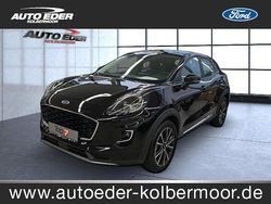 Obsidianschwarz (metallic) Gebraucht 2021 Ford Puma Titanium SUV | 17.880 € (Fairer Preis)