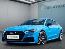 Blau Gebraucht 2023 Audi A7 S-Line Kleinwagen | 56.549 € (Etwas zu teuer)