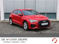 Tangorot metallic Gebraucht 2022 Audi A3 e-tron S-Line Kleinwagen | 25.370 € (Superpreis)