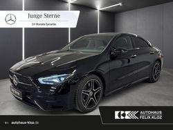 Schwarz Gebraucht 2024 Mercedes CLA200 AMG line Coupé | 36.400 € (Fairer Preis)