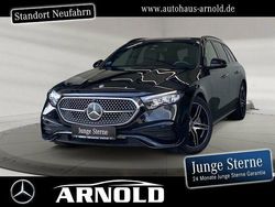 Schwarz (obsidianschwarz) Gebraucht 2023 Mercedes E220 AMG line Kombi | 44.500 € (Superpreis)