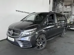 Grau Gebraucht 2021 Mercedes V300 AMG line Van / Kleinbus | 44.850 € (Fairer Preis)