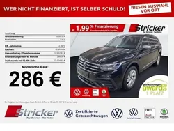 Deep black perleffekt Gebraucht 2024 VW Tiguan Allspace Life SUV | 33.949 € (Superpreis)