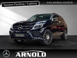 Schwarz (obsidianschwarz) Gebraucht 2018 Mercedes GLE350 AMG line SUV | 41.890 € (Teuer)