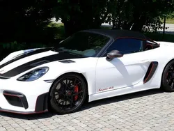 Weiß Gebraucht 2024 Porsche 718 Spyder Cabrio | 169.600 € (Fairer Preis)