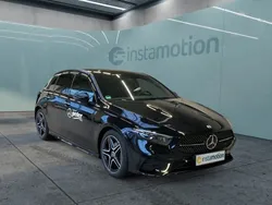 Schwarz Gebraucht 2024 Mercedes A200 AMG Limousine | 39.730 € (Teuer)