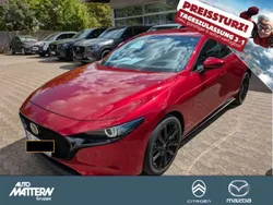Rot Neu 2024 Mazda 3 Exclusive-Line Limousine | 31.890 € (Fairer Preis)