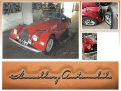 Rot Gebraucht 1976 Morgan Plus 8 Cabrio | 29.999 €