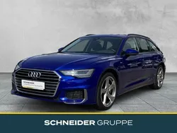 Blau Gebraucht 2022 Audi A6 S-Line Kombi | 39.890 € (Guter Preis)