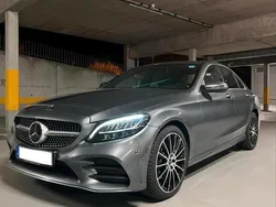 Grau Gebraucht 2018 Mercedes C220 Limousine | 30.500 € (Teuer)