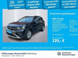 2t deep black perleffekt (metallic) Gebraucht 2024 VW T-Cross Life SUV | 19.690 € (Fairer Preis)