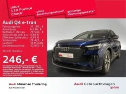Navarrablau metallic Gebraucht 2022 Audi Q4 e-tron Ambiente SUV | 33.182 € (Fairer Preis)
