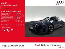Kemoragrau metallic Gebraucht 2022 Audi e-tron GT quattro Comfort Limousine | 55.860 € (Guter Preis)
