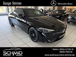 Obsidianschwarz Gebraucht 2024 Mercedes CLE200 AMG line Coupé | 52.850 € (Fairer Preis)