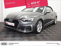 Grau Gebraucht 2021 Audi A5 Cabriolet S-Line Cabrio | 35.950 € (Fairer Preis)