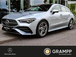 Silber Gebraucht 2024 Mercedes CLA200 Shooting Brake AMG Line Premium Kombi | 35.850 € (Etwas zu teuer)