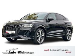 Mythosschwarz metallic Gebraucht 2024 Audi Q3 Sportback S-Line SUV | 48.480 € (Teuer)