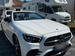 Weiß Gebraucht 2021 Mercedes E220 AMG Cabrio | 47.600 €