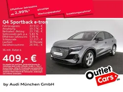 Taifungrau metallic Gebraucht 2022 Audi Q4 e-tron Edition .1 SUV | 33.912 € (Superpreis)