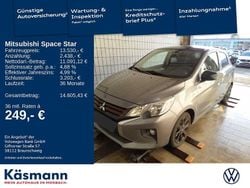 Platinumgrau /magicschwarz Gebraucht 2021 Mitsubishi Space Star Spirit+ Limousine | 13.530 € (Teuer)