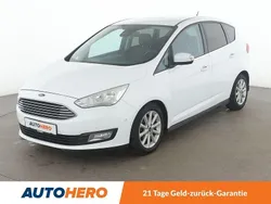 Weiß Gebraucht 2017 Ford C-MAX Titanium Van / Kleinbus | 10.810 € (Etwas zu teuer)