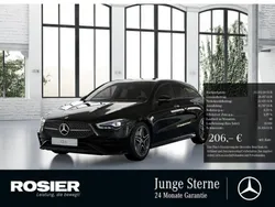 Schwarz / kosmosschwarz (metallic) Gebraucht 2024 Mercedes CLA200 Shooting Brake AMG Kombi | 33.302 € (Fairer Preis)