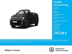 Schwarz Gebraucht 2024 VW T-Roc Cabriolet R-line Edition Cabrio | 38.026 € (Teuer)