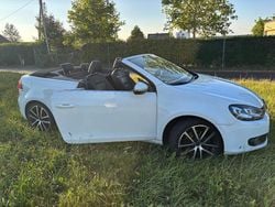 Weiß Gebraucht 2011 VW Golf Cabriolet Cabrio | 9.300 € (Guter Preis)
