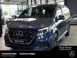 Sodalithblau met. Gebraucht 2024 Mercedes V300 Style Van / Kleinbus | 83.850 €