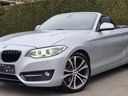 Grau Gebraucht 2015 BMW 220 Cabrio | 13.000 €