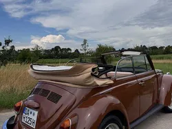 Braun Gebraucht 1972 VW Käfer Cabrio | 24.900 €