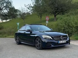 Blau Gebraucht 2020 Mercedes C300 AMG Limousine | 29.999 € (Fairer Preis)
