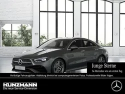 Grau metalliclack mountaingrau Gebraucht 2024 Mercedes CLA220 AMG Limousine | 37.795 € (Fairer Preis)