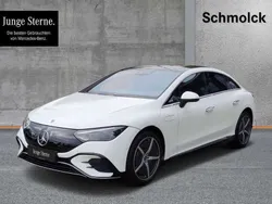 Weiß Gebraucht 2022 Mercedes EQE350 Premium Limousine | 55.500 € (Fairer Preis)