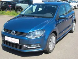 Blue silk metallic Gebraucht 2016 VW Polo Comfortline Limousine | 9.450 € (Fairer Preis)