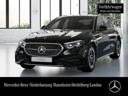 Obsidianschwarz Gebraucht 2024 Mercedes E300 AMG Limousine | 66.250 €