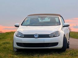 Weiß Gebraucht 2012 VW Golf Cabriolet Exclusive Cabrio | 8.155 € (Fairer Preis)