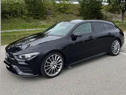 Schwarz Gebraucht 2022 Mercedes CLA200 Shooting Brake AMG line Kombi | 28.900 € (Guter Preis)