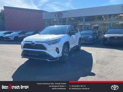 Pearl white (089)/ attitude bl Gebraucht 2025 Toyota RAV4 Hybrid Style SUV | 59.888 €