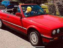 Rot Gebraucht 1990 BMW 320 Cabriolet Shadowline Cabrio | 14.500 €