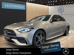 Silber Gebraucht 2024 Mercedes C220 AMG Limousine | 44.980 € (Teuer)