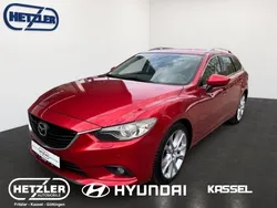 Rot Gebraucht 2013 Mazda 6 Sports-Line Kombi | 13.990 € (Teuer)