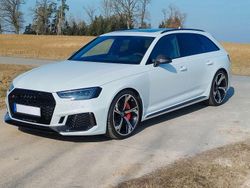 Weiß Gebraucht 2019 Audi RS4 Ambiente Kombi | 66.500 € (Fairer Preis)