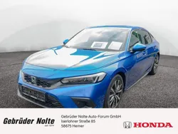 Premium crystal blue Neu 2025 Honda Civic Elegance Limousine | 35.990 € (Fairer Preis)