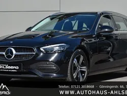 Obsidianschwarz lack Gebraucht 2022 Mercedes C220 Avantgarde Kombi | 24.900 € (Guter Preis)