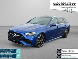 Metalliclack spektralblau Gebraucht 2024 Mercedes C300 AMG Kombi | 47.800 € (Teuer)