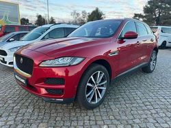 Rot metallic Gebraucht 2017 Jaguar F-Pace Portfolio SUV | 31.140 €